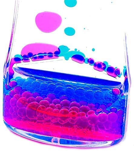 LIVOND Liquid Motion Bubbler Timer 2 Minute – Calming Sensory Toy for Kids with Autism, ADHD, Anxiety (Single Pack)