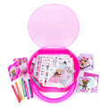 L.O.L. Surprise! Creativity Case – Hot Pink Travel Art Kit with Dolls, Stickers, and Scratch Art