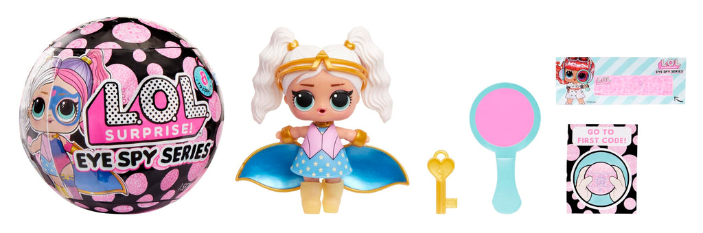 LOL Surprise Eye Spy Series Tots Dolls – Color Change Collectibles with Interactive Clues