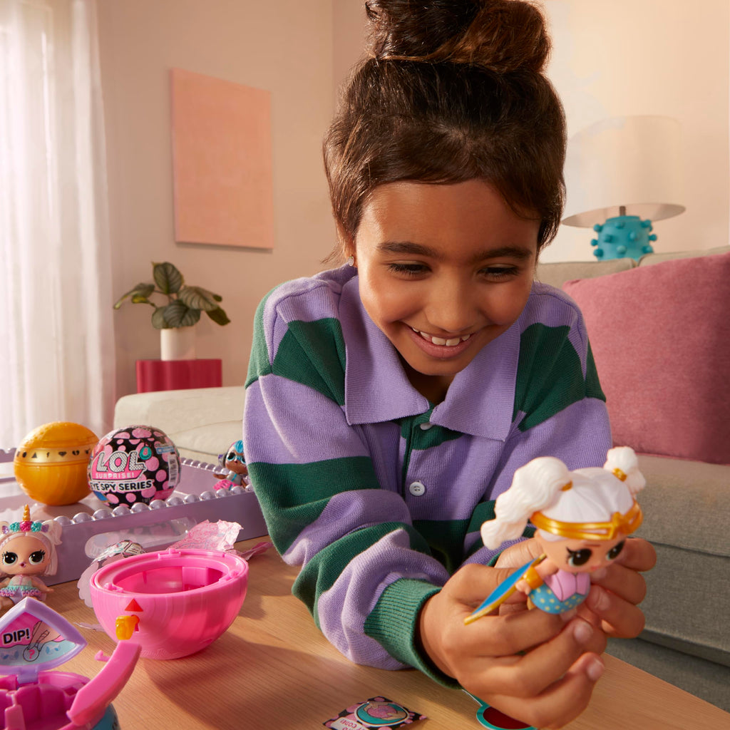 LOL Surprise Eye Spy Series Tots Dolls – Color Change Collectibles with Interactive Clues