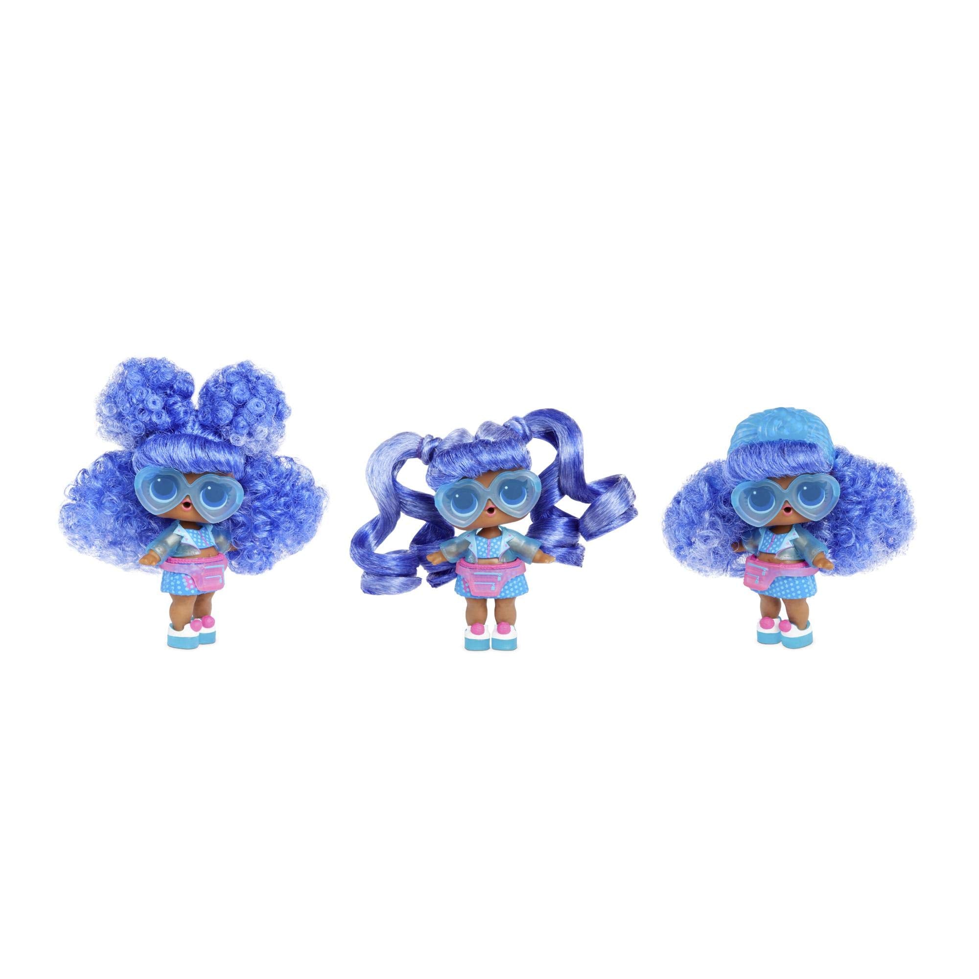 L.O.L. Surprise! Hairvibes Doll – 15 Surprises with Real Hair Wig Pieces & Color Change