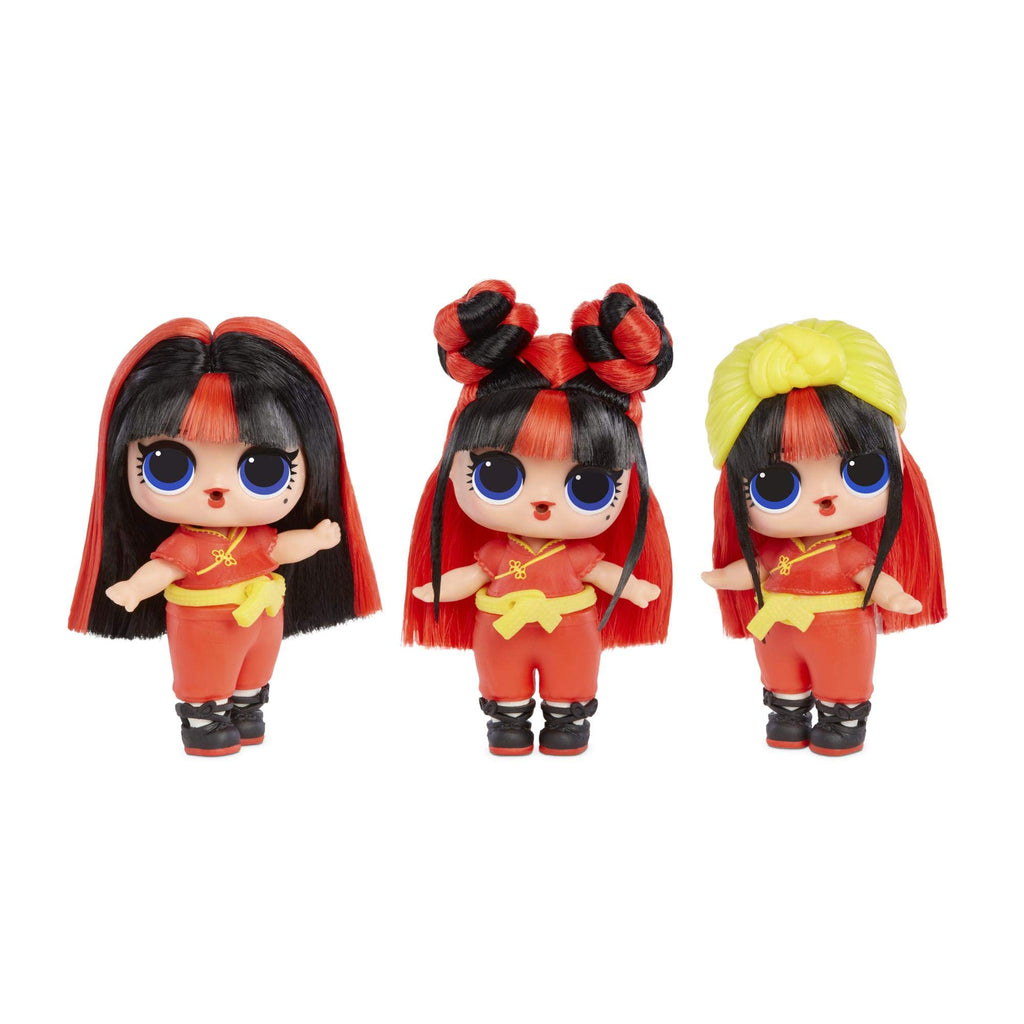 L.O.L. Surprise! Hairvibes Doll – 15 Surprises with Real Hair Wig Pieces & Color Change