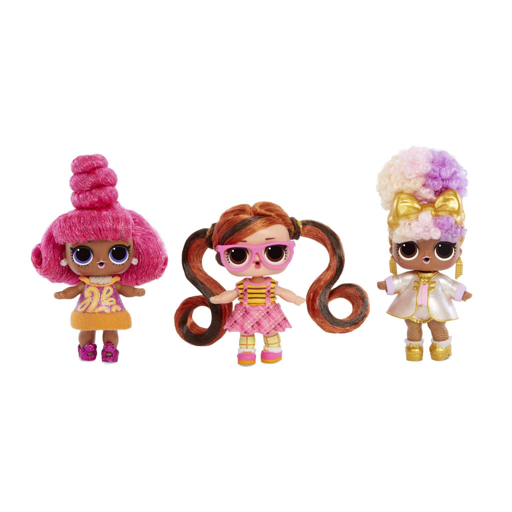 L.O.L. Surprise! Hairvibes Doll – 15 Surprises with Real Hair Wig Pieces & Color Change