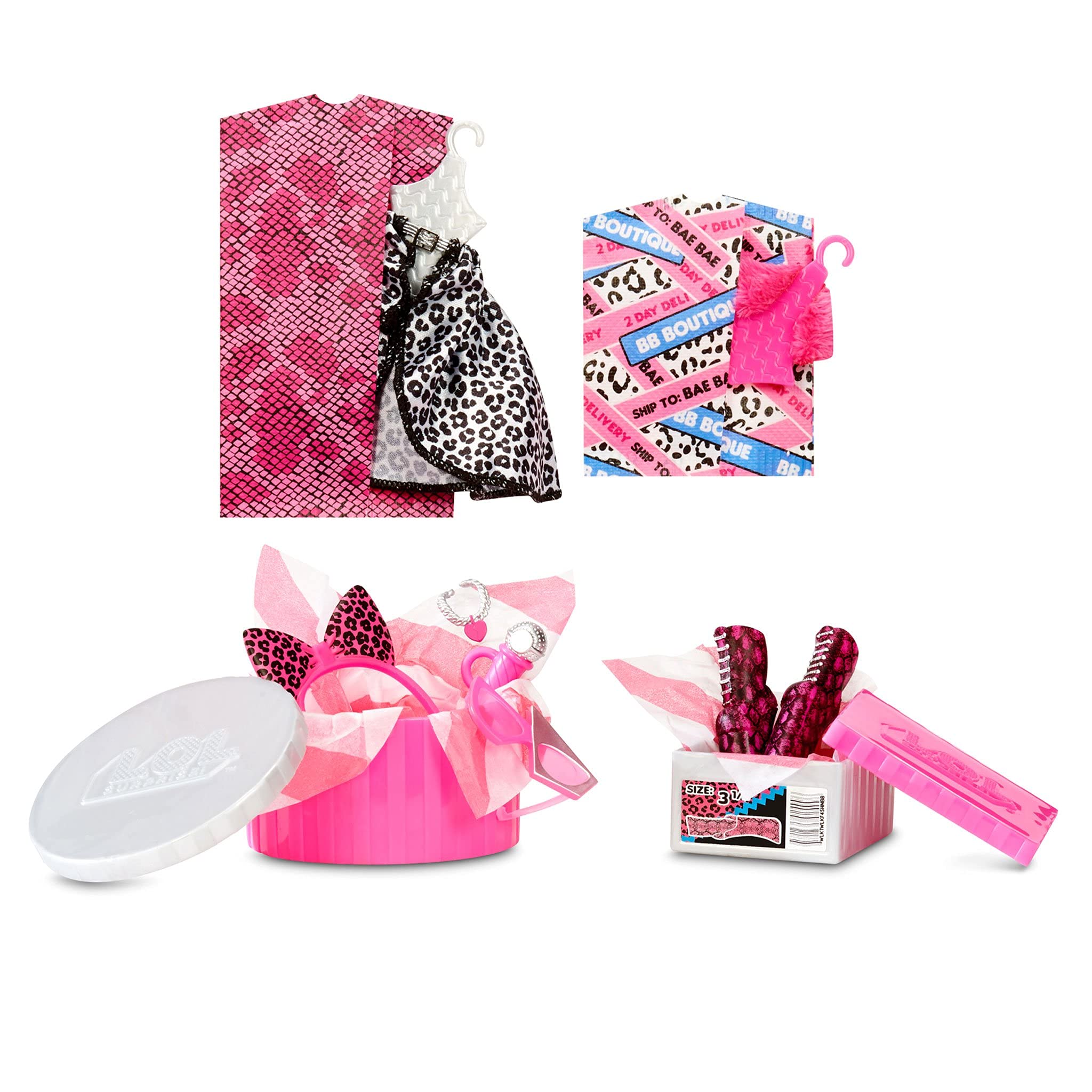 LOL Surprise JK Diva Mini Fashion Doll with 15 Surprises - Real Styled Hair, Outfits, and Accessories