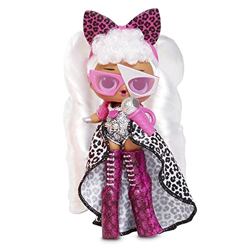 LOL Surprise JK Diva Mini Fashion Doll with 15 Surprises - Real Styled Hair, Outfits, and Accessories