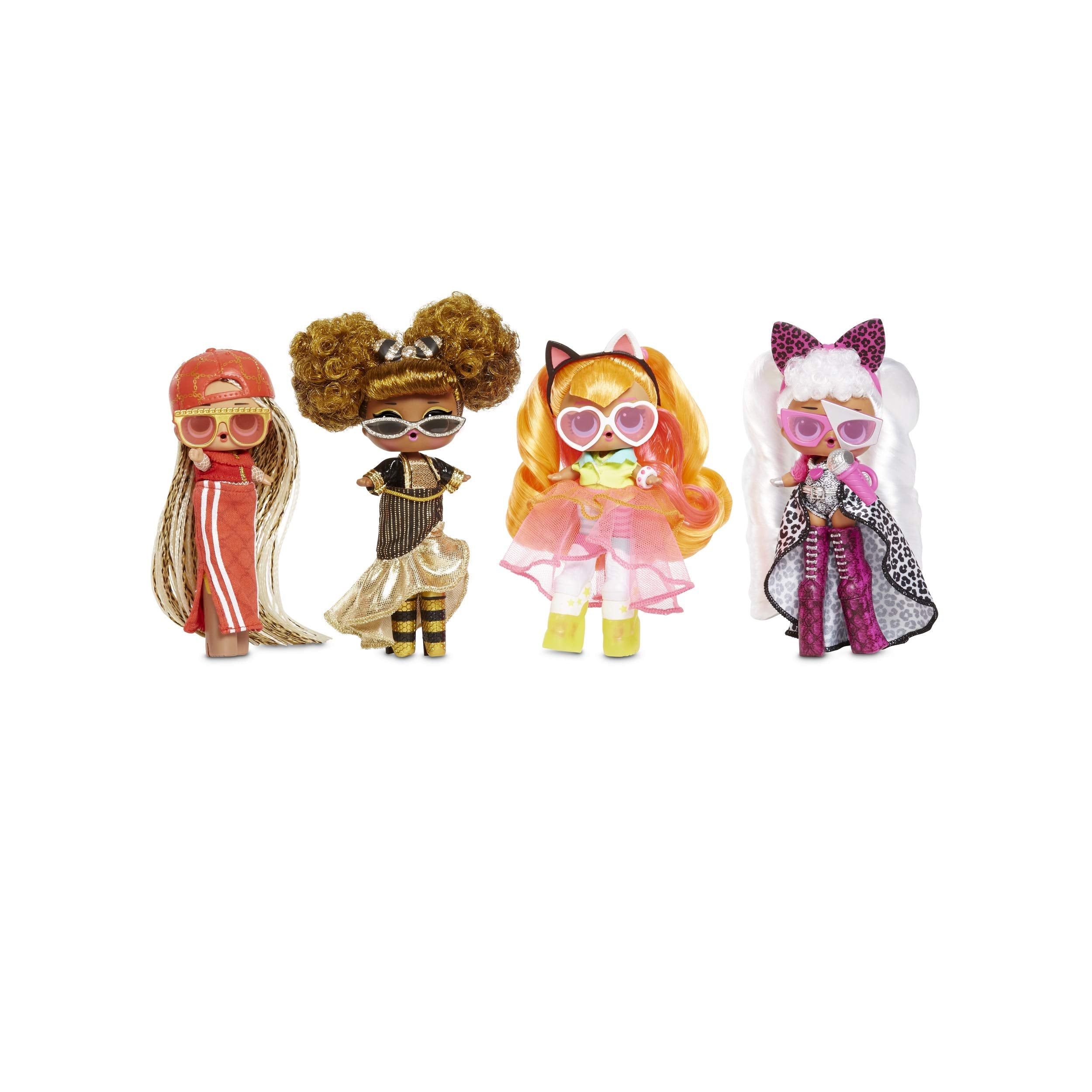 L.O.L. Surprise! JK Queen Bee Mini Fashion Doll - 15 Surprises, Real Hair & Fashion