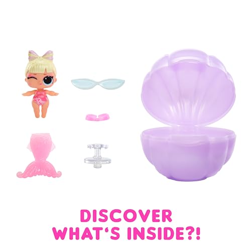 L.O.L. Surprise Mermaids Baby Sisters 8-Pack with Color-Change Tails and Accessories