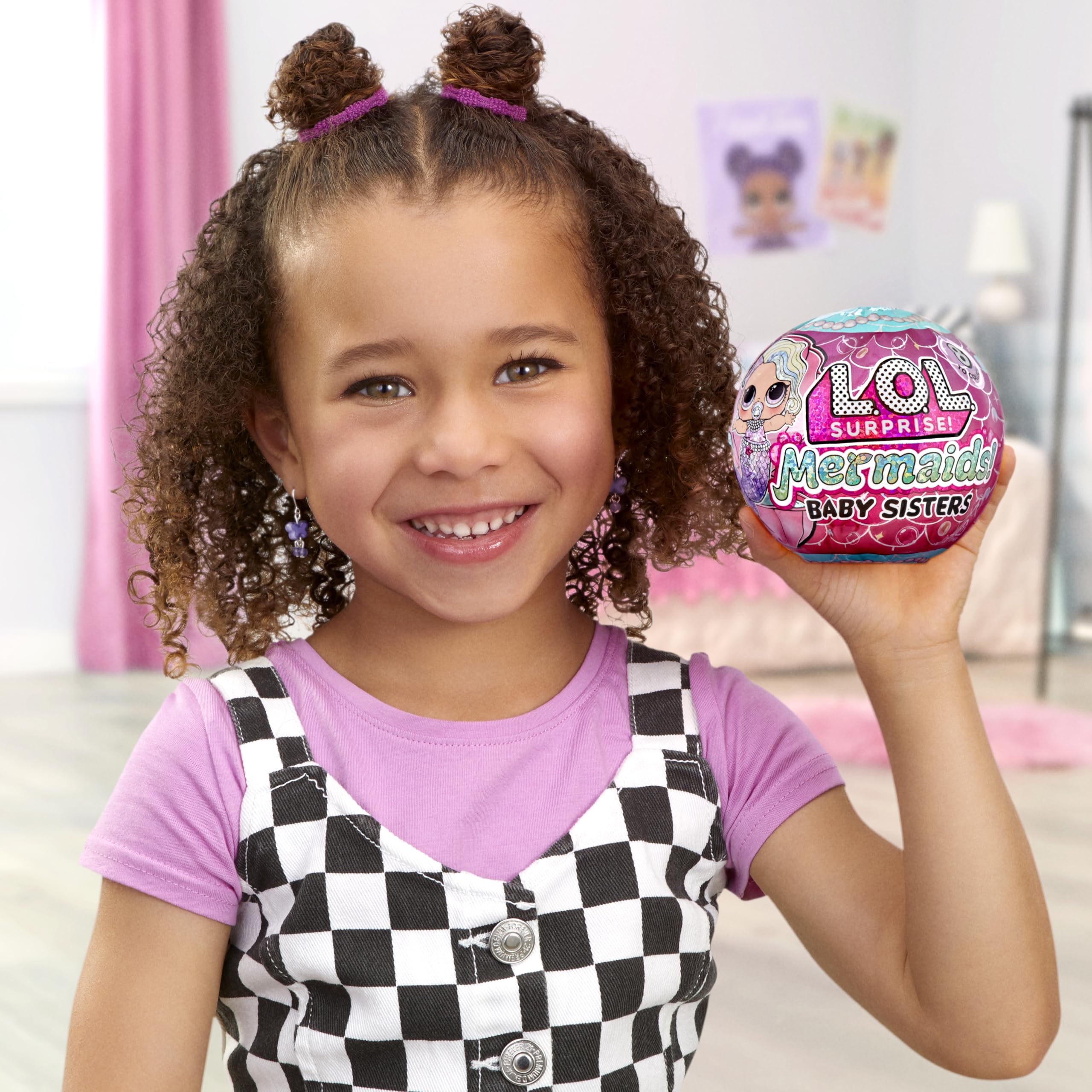 L.O.L. Surprise Mermaids Baby Sisters 8-Pack with Color-Change Tails and Accessories