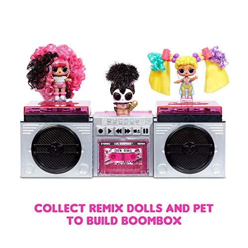 L.O.L. Surprise! Remix Hair Flip Doll – 15 Surprises with Hair Reveal and Music