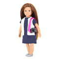Lori Rosalie 6-Inch Mini Travel Doll with Dress, Shoes & Camera