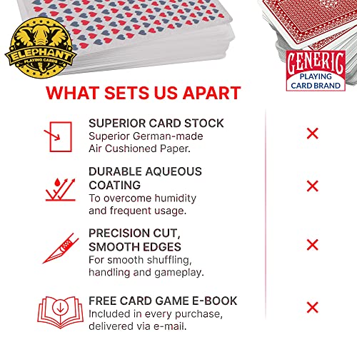 Love You Playing Cards, Red & Medieval Black Deck with Unique Hand Drawn Love Artwork