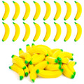 LovesTown 15 Pack Banana Stress Toys - Mini Fidget Squeeze Toys for Kids Party Favors, Classroom Prizes, Stocking Stuffers