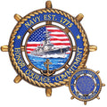 LParkin US Navy Challenge Coin 2.36" with Sailor's Creed – Double-Sided Collectible Military Gift