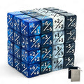 Luck Lab 48-Piece MTG Life Counter Dice Set - Pearl Spindown Counters for Magic: The Gathering with Two Bags
