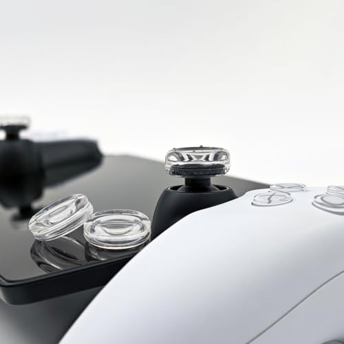 Luck&Link Transparent Thumb Grips for PS Portal, ROG Ally, and Legion Go