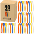 Lumipledge 40-Piece Plastic Tweezers Set for Toddlers – Fine Motor Tools for Sensory Bins & Early Learning