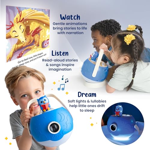 Luna Storytime Bedtime Figurine Cartridge – 5 Stories & 5 Lullabies (Over 30 Min) | Ages 3+