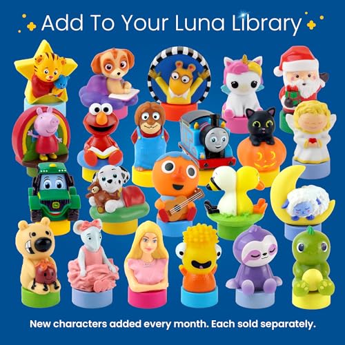 Luna Storytime Unicorn Figurine Cartridge – 5 Stories & 5 Songs, Over 30 Minutes of Audio, Screen-Free Bedtime Fun for Ages 3+