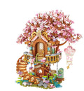 LUOGFYNI Mini Bricks Cherry Blossom Tree House Building Set – 1149 Pieces, Sakura Fairy House for Adults & Kids Age 12+