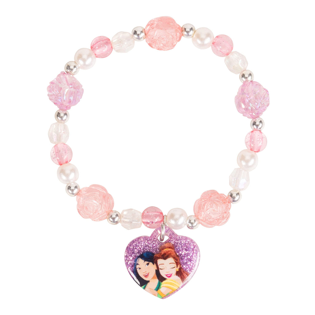 LUV HER 3-Piece Girls Jewelry Set – Beaded Necklace, Bracelet & Ring – Princess Dress-Up Toy for Toddlers Age 3+