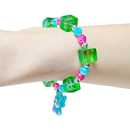 LUV HER 3-Piece Princess Jewelry Set for Girls | Beaded Necklace, Bracelets & Ring | Dress-Up Toys Ages 3+