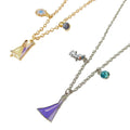 LUV HER Disney BFF Necklace Set – Frozen Anna & Elsa Friendship Gifts for Girls Ages 3+