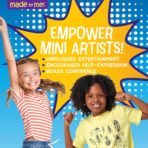 Made By Me Paint Your Own Anime Figurines Kit – 2 Ceramic Characters & 10 Acrylic Paints