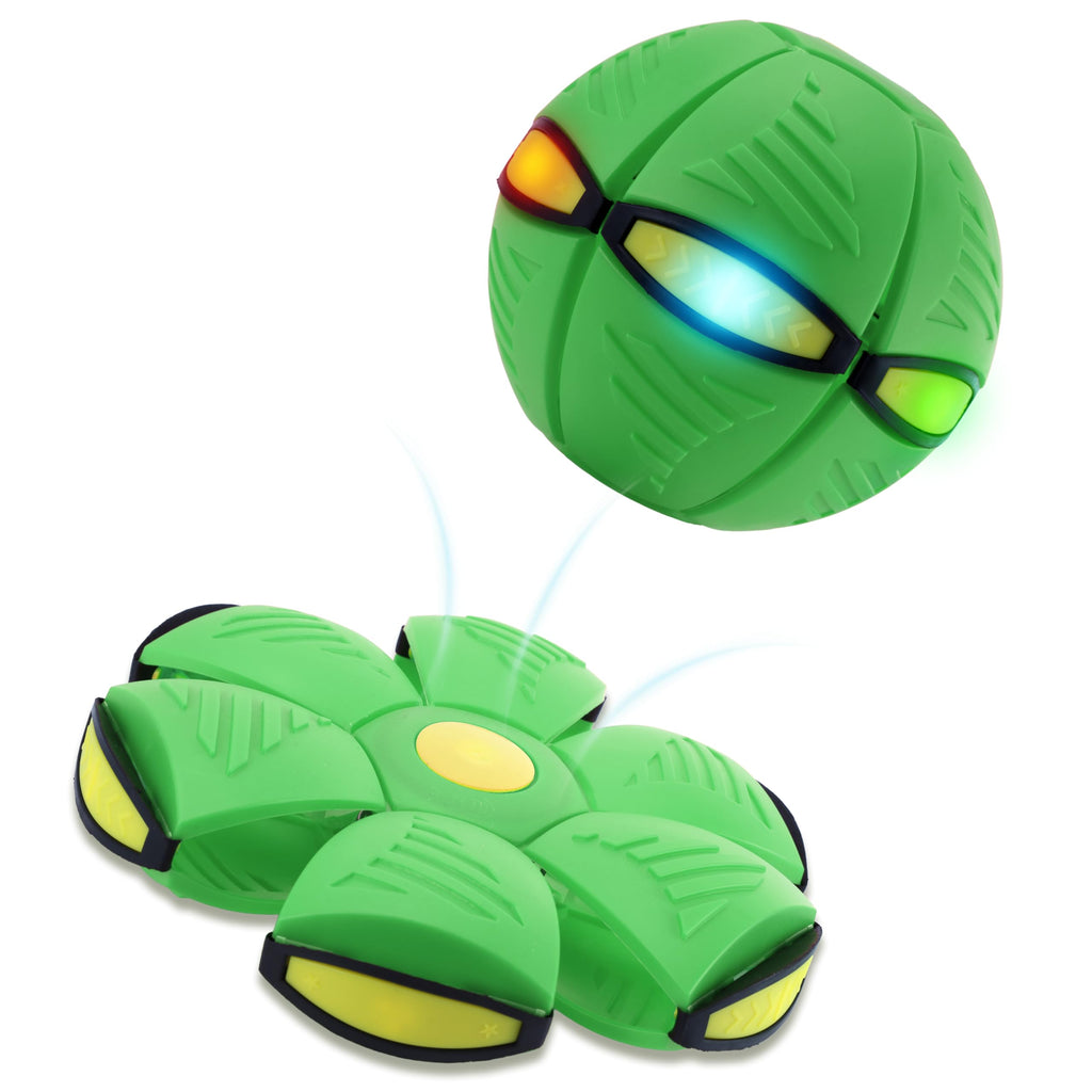 Magic Metaball Interactive Pop-Up Toy – Ball and Flying Saucer with LED Lights