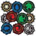 Magic: The Gathering Deck Classic Mana Combo Pack Stickers - 2 Waterproof Vinyl Decals for Laptop, Water Bottle, Car - Officially Licensed