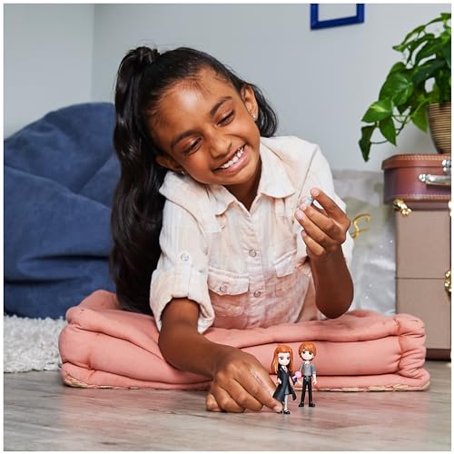 Magical Minis Ron & Ginny Weasley Friendship Set – Exclusive 3-Inch Dolls with Scabbers and Arnold