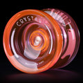 MAGICYOYO K2 Plus Crystal Orange Yoyo – Responsive & Unresponsive for Beginners and Pros