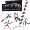 Magnetic Fidget Pen for Teens & Adults - Desk Sensory Toy with Gel Ink, Gift Box Included
