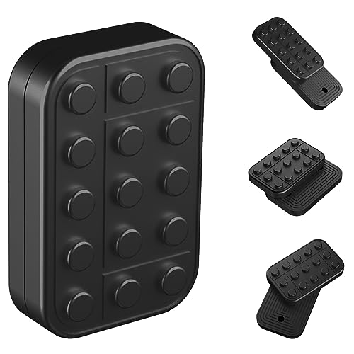 Magnetic Fidget Slider with Rattle Sound - Metal Stress Relief Toy for Adults