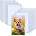 Maileto 30 Pack Rigid Clear Photo Protectors, 5x7 Hard Plastic Sleeves, Top Loading