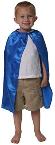 Making Believe Kids Superhero Satin Cape - 20 or 24 Inch, Velcro Closure, Ages 3+