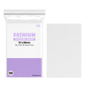 Mandu Deco Clear Polypropylene Photocard Sleeves (57x88mm) - 100 Pack - PVC & Acid Free