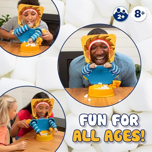 Marshmallow Madness: Hilarious Family Board Game – Fast-Paced Party Game for Kids and Adults, Ages 8+