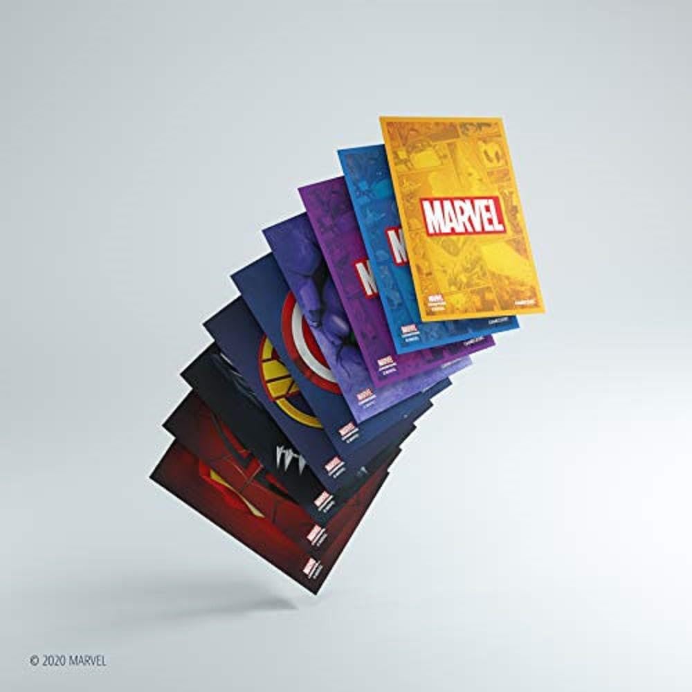 Marvel Art Sleeves - Iron Man: Official Gamegenic Card Sleeves for Marvel Champions (66 x 92 mm, 50+1)