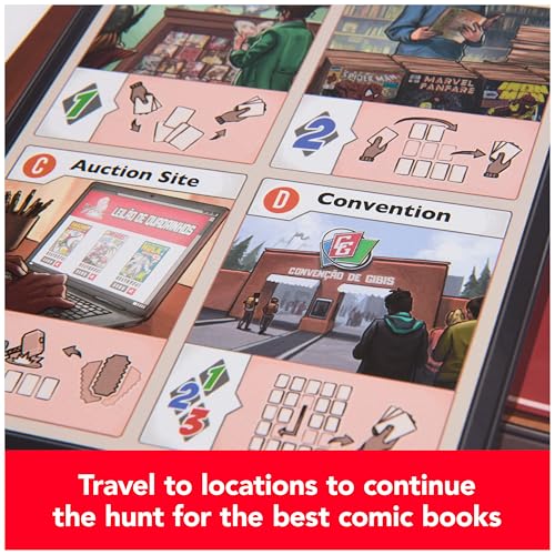 Marvel Comic Hunters Card Game: Draft Vintage Comic Covers, Ages 14+