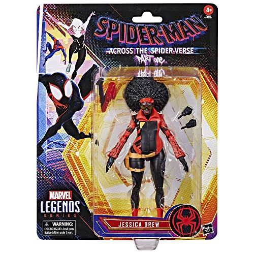 Marvel Legends Jessica Drew Action Figure – 6-Inch Scale Spider-Man: Across the Spider-Verse