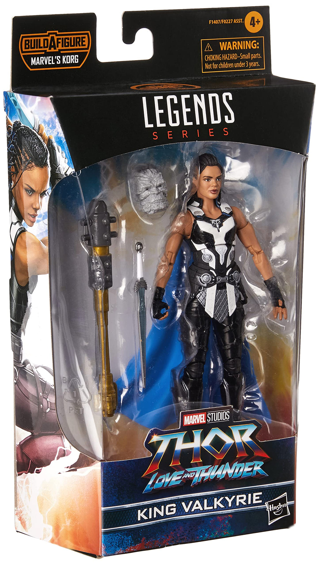 Marvel Legends King Valkyrie 6-Inch Action Figure from Thor: Love and Thunder with Dragonfang Sword