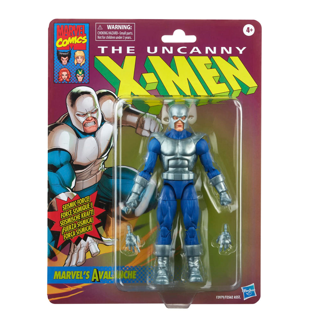 Marvel Legends Series X-Men Classic Avalanche 6-inch Action Figure with 2 Accessories