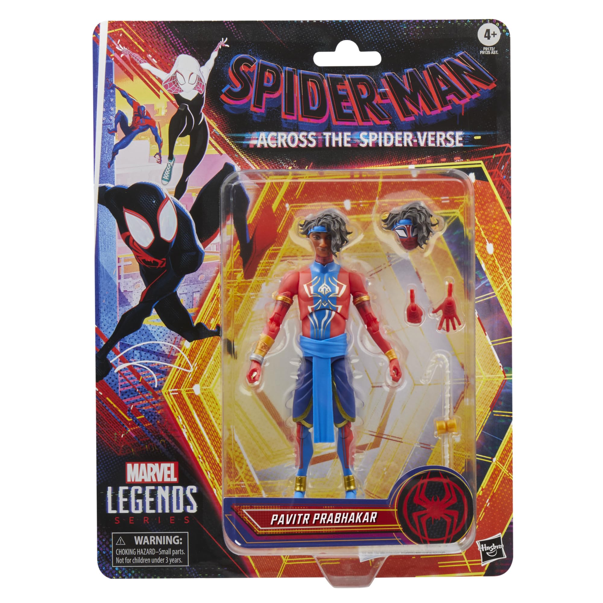 Marvel Legends Spider-Man: Across the Spider-Verse Pavitr Prabhakar 6-Inch Action Figure