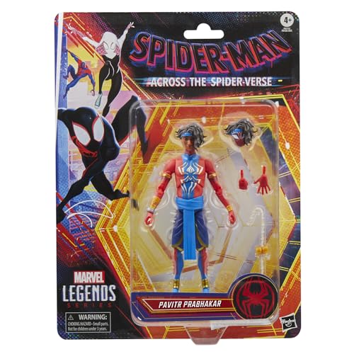 Marvel Legends Spider-Man: Across the Spider-Verse Pavitr Prabhakar 6-Inch Action Figure
