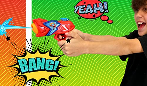Marvel Spiderman Water Squirt Gun (2 Pack) – Red & Blue – JA-RU Toy