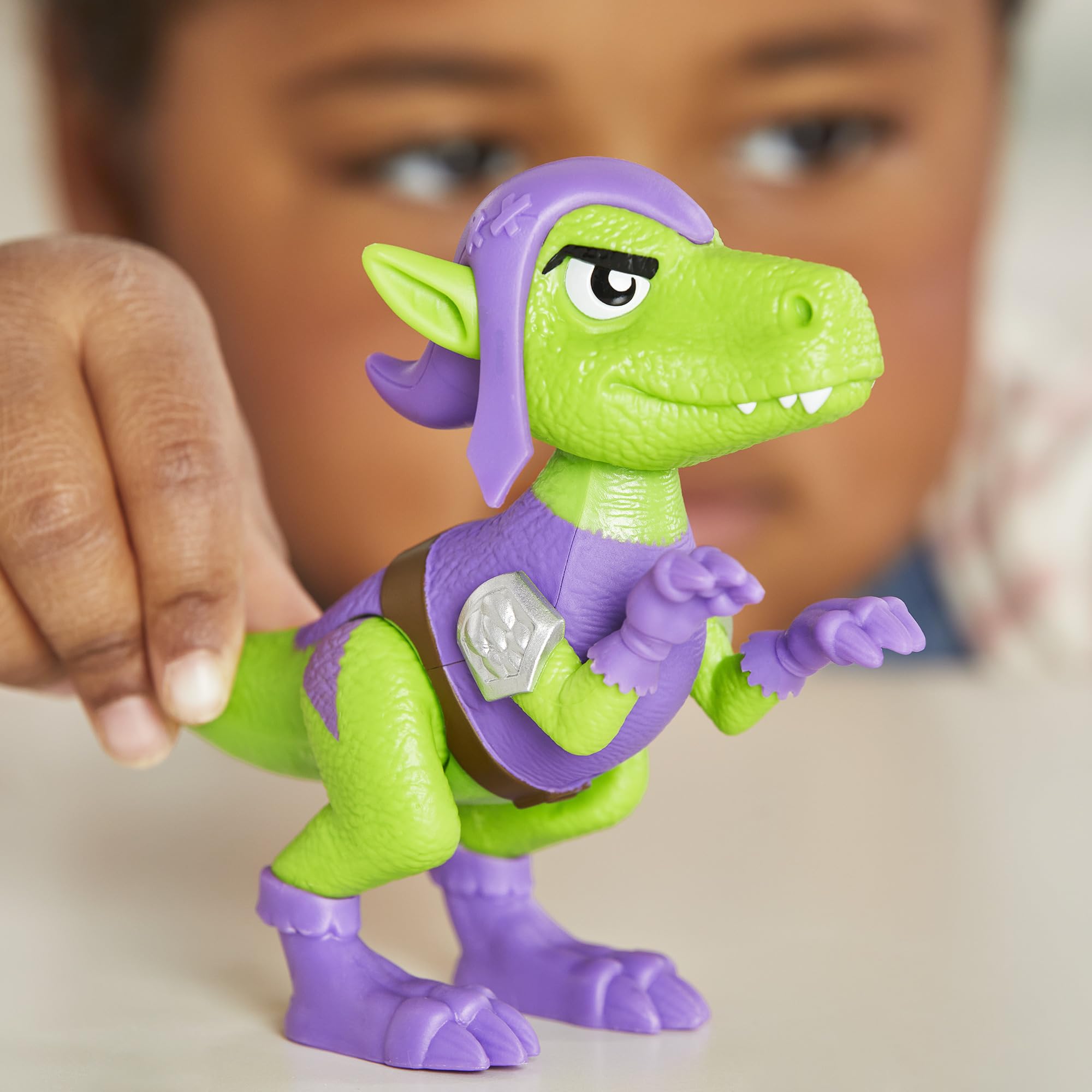 Marvel Spidey Dino-Webs Set with Spidey and Goblin Raptor Action Figures, Toy for Kids Ages 3 and Up
