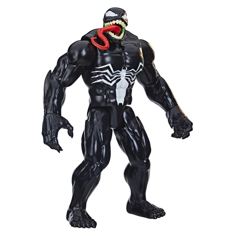 Marvel Titan Hero Series Deluxe Venom 12-Inch Action Figure, Ages 4 and Up