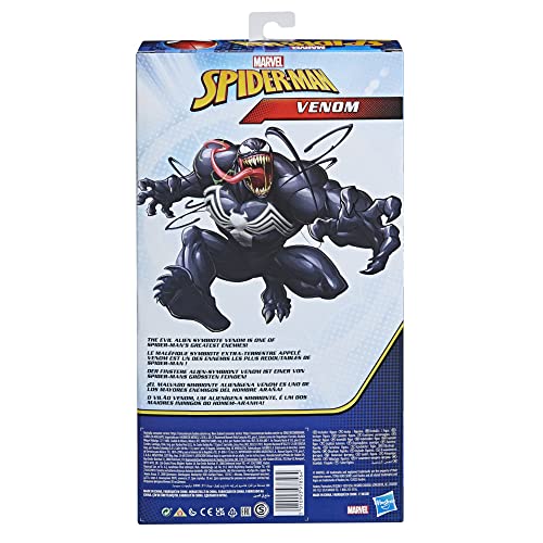 Marvel Titan Hero Series Deluxe Venom 12-Inch Action Figure, Ages 4 and Up