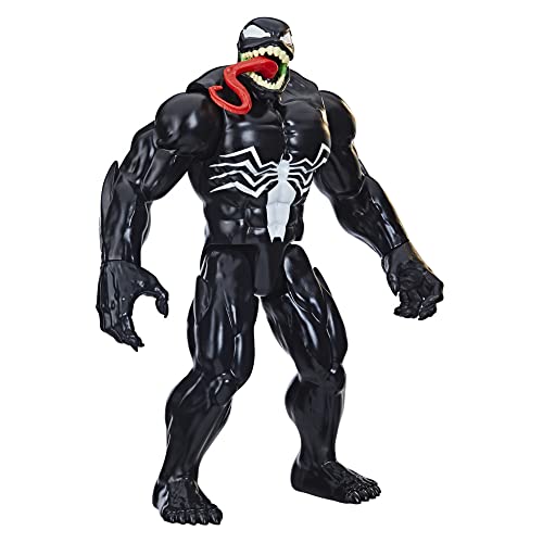 Marvel Titan Hero Series Deluxe Venom 12-Inch Action Figure, Ages 4 and Up
