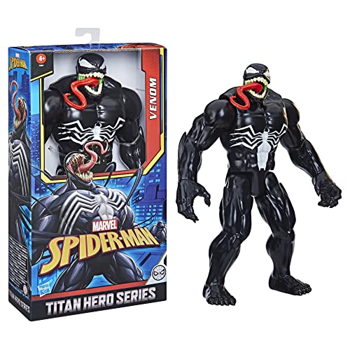Marvel Titan Hero Series Deluxe Venom 12-Inch Action Figure, Ages 4 and Up